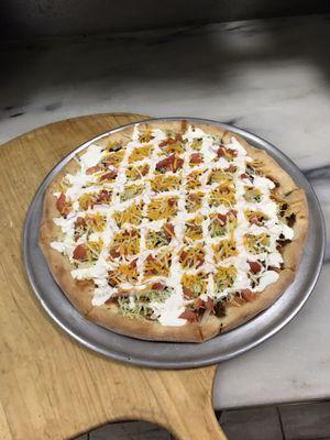 Taco Pizza