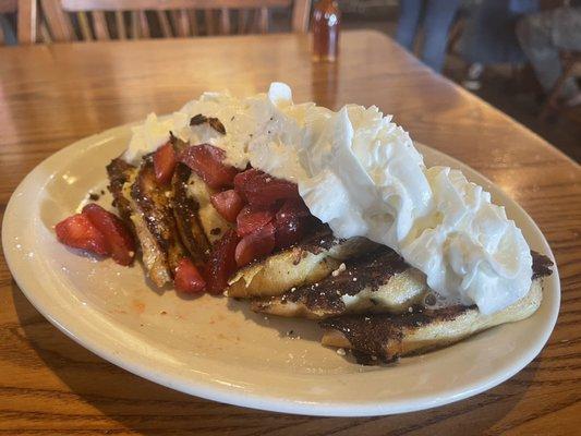 Sourdough French Toast with Strawberries