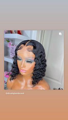 DivahGlam SpanishWave Bob Wig