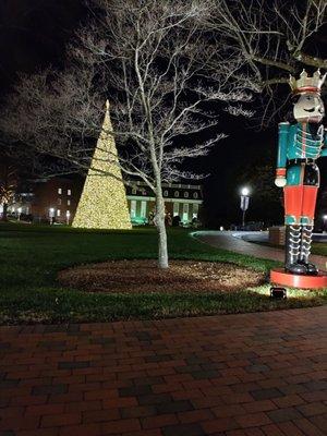 One of many Nutcracker soldiers around the campus