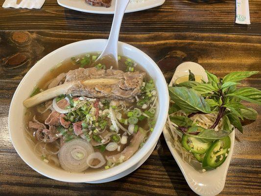 Beef Pho with Beef Rib