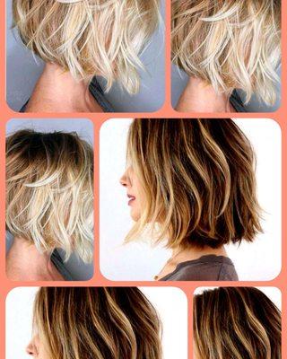 Short Sassy Bobs the on the go Cut for a busy lifestyle Wash &Go !