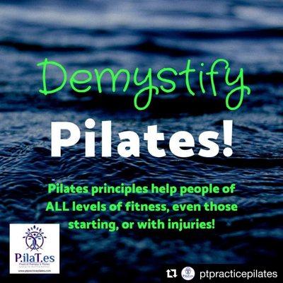 Pilates is for everyone!