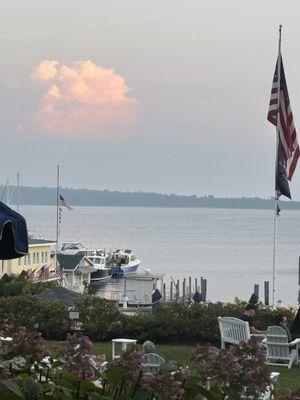 Another view from 1852 Grill at Island House Hotel.