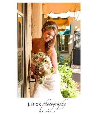 San Diego Wedding Magazine, El Cordova Hotel add: Hair by Gracy Ferreguetti