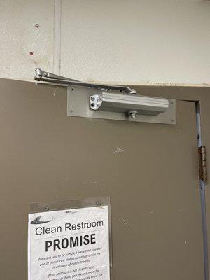 Door closer installation