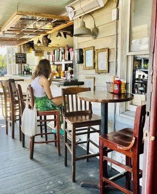 Porch tables ~ Front