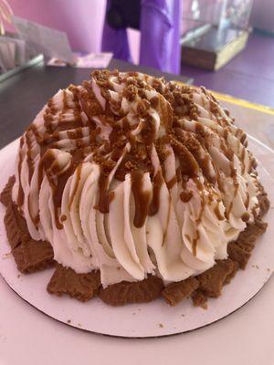 Lotus cookie butter bundt cake