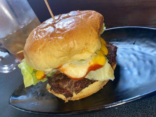 Build your own Burger with Curry Ketchup