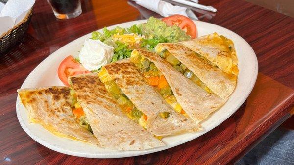 Vegetarian Quesadilla