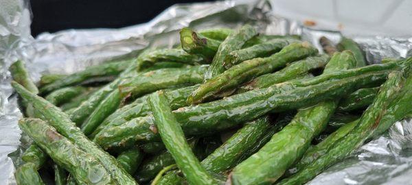 String beans in garlic sauce