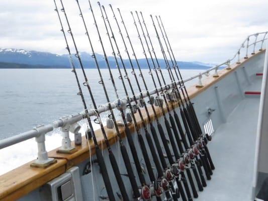 Homer,  Alaska - Rainbow Tours Halibut Charter ...The reels are ready!