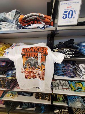 Found the shirt I was lookin after searching four other stores $16.99 = "Strange Things"~ Season 4 starts on May 27th!!!   :-)  5/20/2022