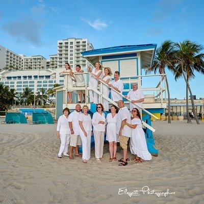 Hollywood Beach Family Photoshoot Studio