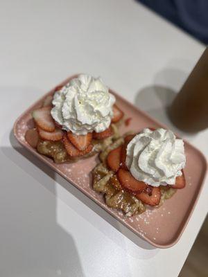 Strawberry Shortcake Waffle