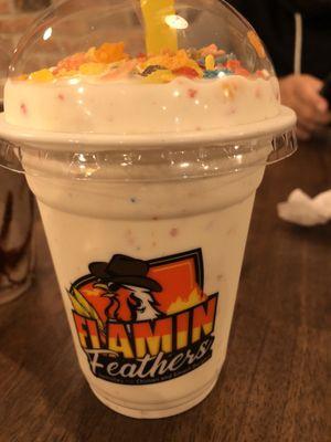 Fruity Pebbles Milkshake