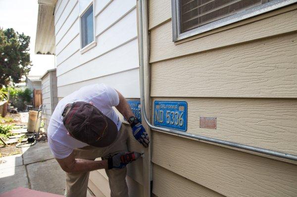 Siding and painting