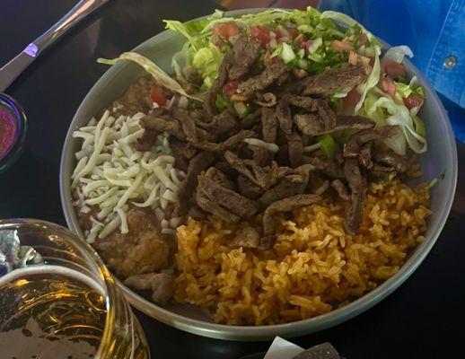 BBQ Beef bowl