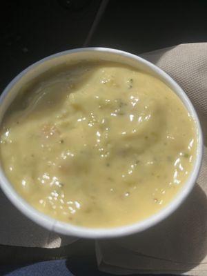 Broccoli cheddar soup