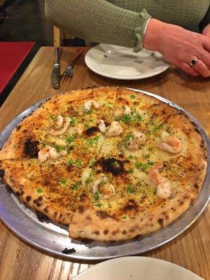 Shrimp Casino Pizza minus the bacon.