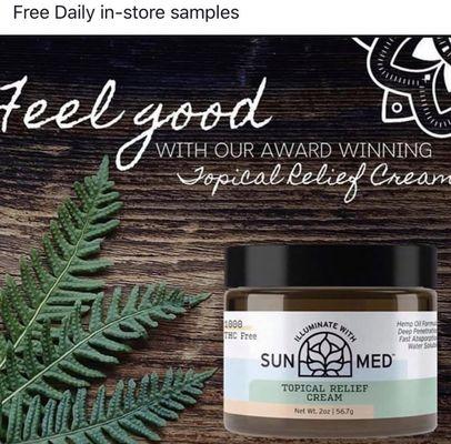 SunMed 1,000 CBD Cream