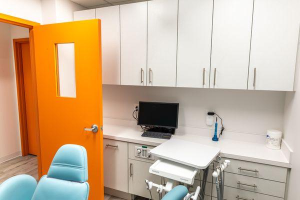 Inside look of treatment room