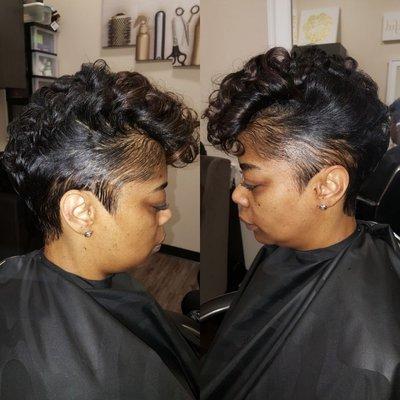 Relaxer, Cut & Style