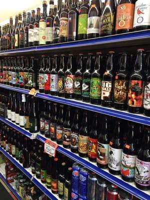 Great selection on all types of beer etc.