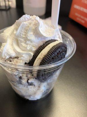 Cookies and cream ice cream