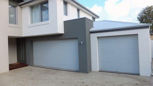 single and double car garage door installation