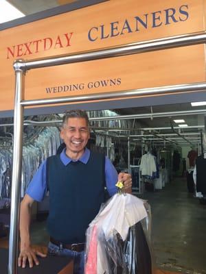 Can't beat NextDay Cleaners prices or their smiles!