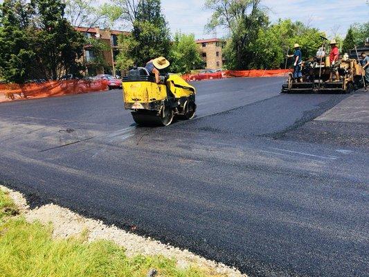 Tennis Court paving