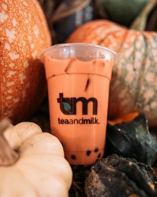 Thai Milk Tea with Oat Milk