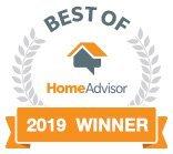 Best of HomeAdvisor 2019 Winner