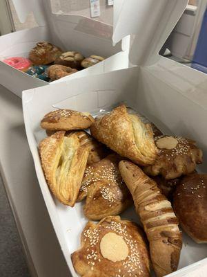 Assorted pastries