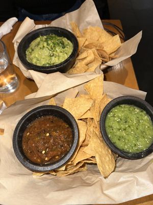 Chips & Guacamole and Chips & Salsa