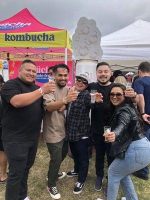 Everyone enjoying the Beer Fest 6/10/23