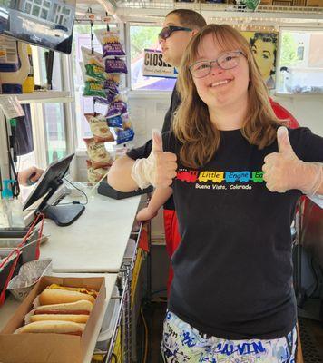 Our workers love preparing great food!