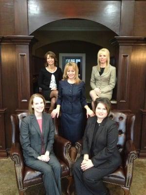 Attorneys (bottom row) and Staff at the Law Office of Christine Majewski