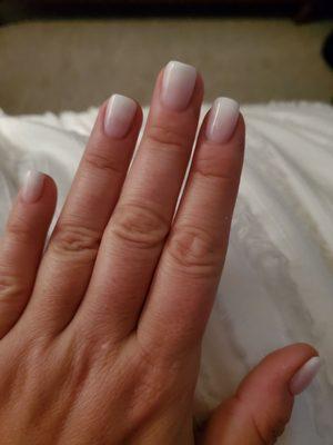 Ombre French Dip Powder Manicure