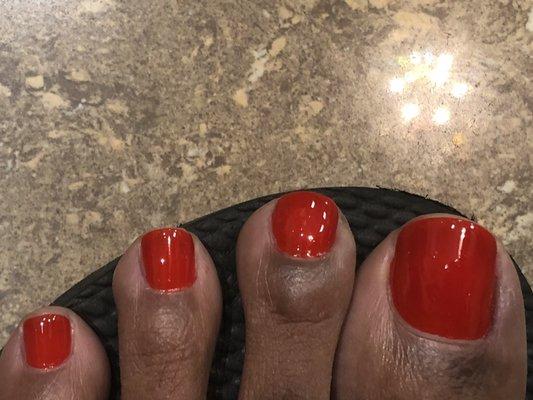 Not all Nail Techs can make Red Look Good! Thanks Vy