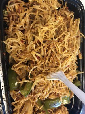 Greasy Singapore Noodles