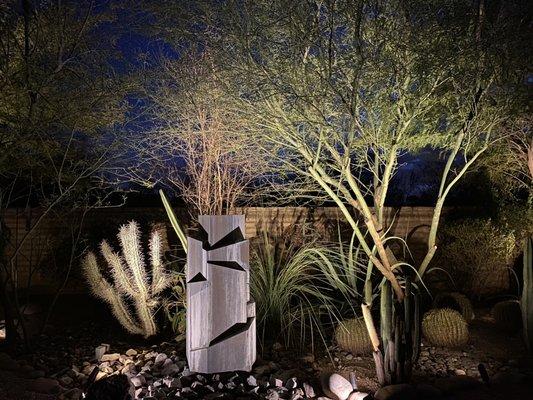 Desert backyards