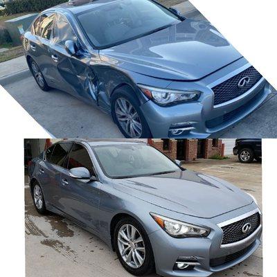 before & after... infiniti Q50