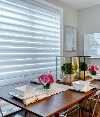 Protect your privacy in style with Pirouette® shadings.