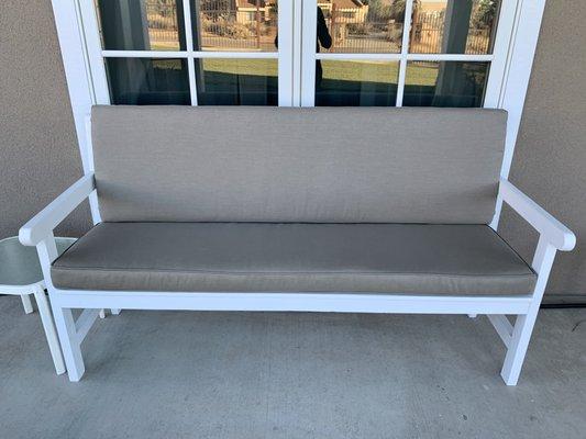 Custom Bench Cushions