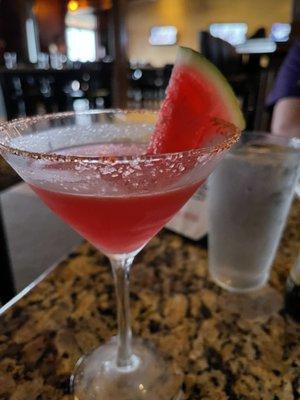 Watermelon martini