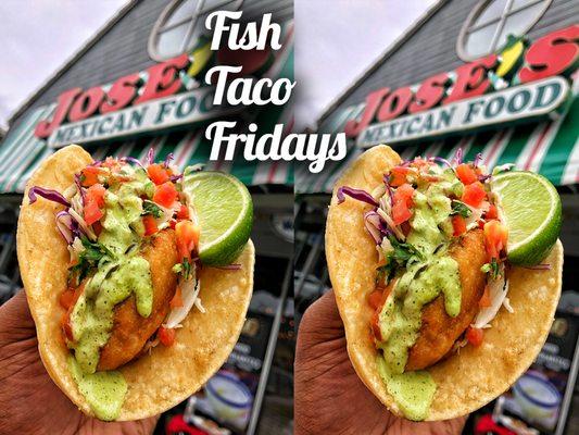 Fish Taco Friday Specials!!!