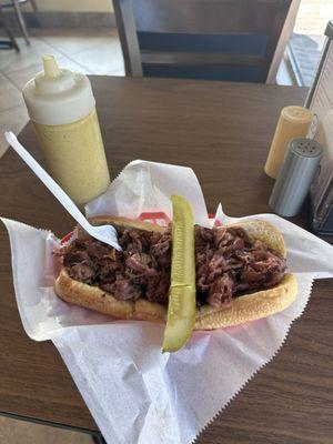 Pastrami sandwhich