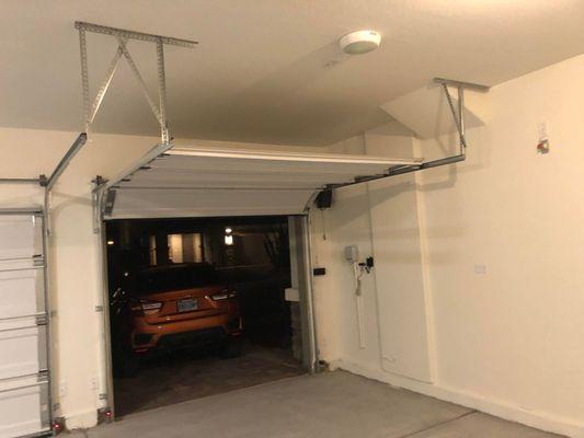 inside light not working, 2 car garage door not even working...